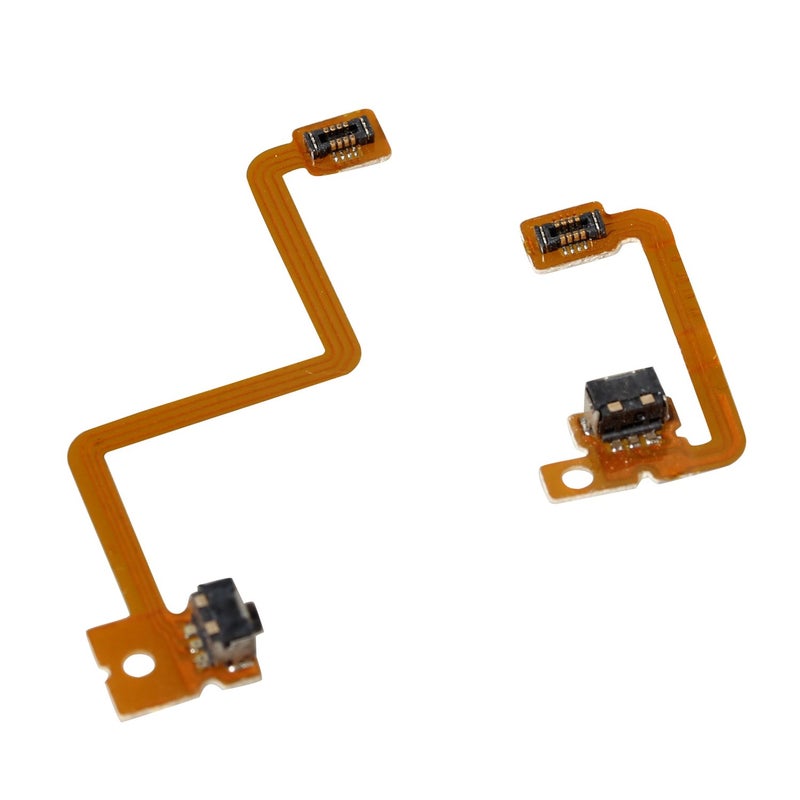 Timorn L R Shoulder Button with Flex Cable Repair Parts for 3DS Left Right Shoulder Button (2 Sets) - Image 1